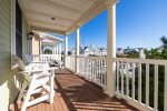 Sunset Island 5 Beachside Mews Master Bedroom Balcony